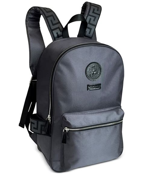 versace blue backpack|versace backpack gift with purchase.